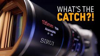 SIRUI 135mm AFFORDABLE 1.8X Anamorphic? What’s the CATCH?