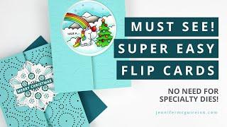 Must Try - Easy Flip Cards - No Specialty Dies Needed