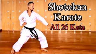 All 26 Shotokan Karate Kata ️