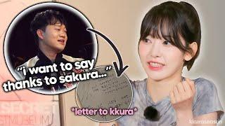 this comedian thanks Sakura after getting *roasted* by her on his own show