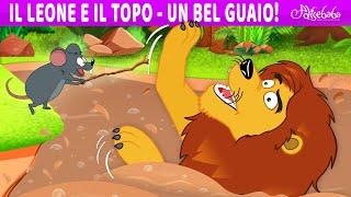 Il Leone e il Topo - Un bel guaio  Storie Per Bambini Cartoni Animati I Fiabe e Favole Per Bambini