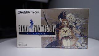 Unboxing the Game Boy Micro Final Fantasy IV Advance edition