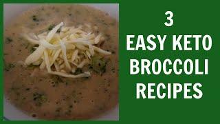 3 Keto Broccoli Recipes  Easy Low Carb Recipe Ideas