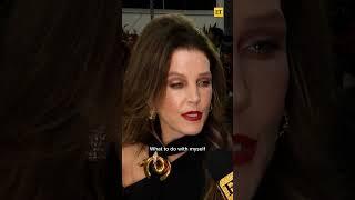 Lisa Marie Presleys Final Interview with ET at the Golden Globes #shorts