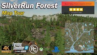 SilverRun Forest Platinum Expansion  Map Review  Farming Simulator 22