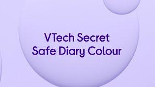 Vtech Secret Safe Diary Colour - Product Overview