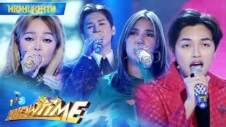 TNT champions Janine Reiven Elaine and JM perform on Its Showtime  Its Showtime