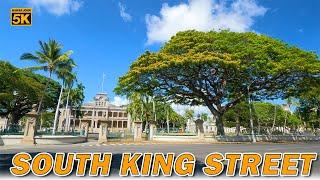 South King Street Driving  Downtown Honolulu ️ Chinatown  Hawaii Driving