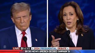 Trump vs Kamala DEBATE Trump COLLAPSES Kamala LAUGHS