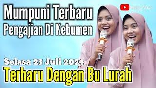 Pengajian hari selasa bersama mumpuni handayayekti terharu dengan bu lurah kebumen 23 Juli 2024