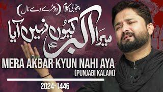 Mera Akbar Kyun Nahi Aya  Syed Raza Abbas Zaidi  Nohay 2024  Punjabi Nohay  Muharram 1446  2024