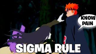 Sigma Male grindest Pain  Sigma rule anime