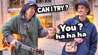 WHEN A HOMELESS MAN WAS GIVEN A GUITAR HE FOUND HIS BROTHER