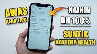 Bisa Naikin Battery Health iPhone Suntik BH iPhone CEK