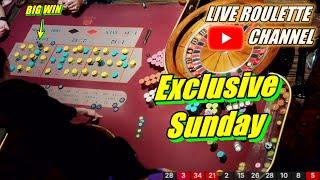  LIVE ROULETTE  Exclusive Sunday In Las Vegas Casino  BIG WIN  2024-06-23