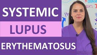 Systemic Lupus Erythematosus Nursing SLE NCLEX Review Pathophysiology Symptoms Treatment