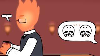 Grillby Suffers.  Undertale  Gacha Club 