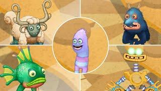 Lost Things Fire Oasis Monsters All Sounds & Animations  My Singing Monsters