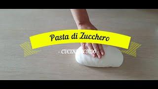 Pasta di zucchero-Fatta in casafacile ed economica.