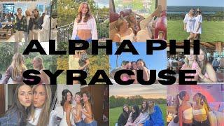 Alpha Phi Syracuse Recruitment Video 2023