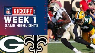 Packers vs. Saints Week 1 Highlights  NFL 2021