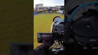 POV of our videographer at the Galway Races getting all the content #photographer #videographer