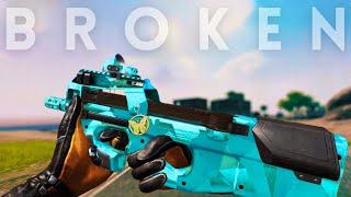 BLOOD STRIKE BEST P90 LOADOUT IS BROKEN  1 VS SQUAD GAMEPLAY