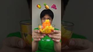 MAKAN BERBAGAI RASA PINO ES SERUT BUAH SESUAI EMOJI #asmr #mukbang