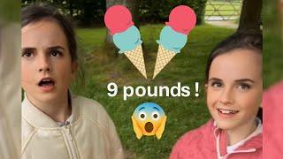 Ice cream twins inflation viral video - Emma Watson look alike