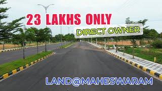 23 LAKHS DIRECT OWNER LAND FOR SALE HYDERABAD ELIP PROPERTY #land #drone #forsale #plot #sale
