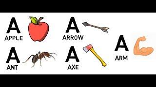 Phonics Song with TWO Words - A For Apple - ABC Alphabet Songs with Sounds for ChildrenKIDS RHYMES