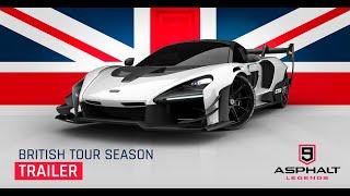 Asphalt 9 - British Tour Season Trailer