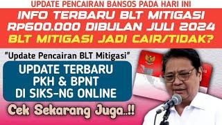 UPDATE PENCAIRAN BLT MITIGASI RESIKO PANGAN Rp600.000 PADA HARI INI ADA KABAR GEMBIRA DARI PUSAT