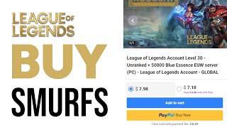 How To Buy League of Legends Smurf Accounts - Full Guide 2024