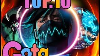 ToP 10 Gota.io SKINS name GG sub