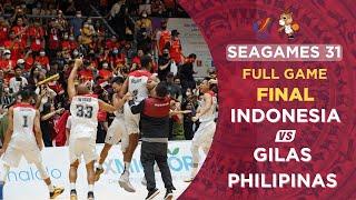 New History For Gold Medal..Highlight Men 5x5 Gilas Philipinas - Indonesia Basketball Sea Games 31