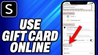 How To Use Shein Gift Card Online 2024 - Easy Fix