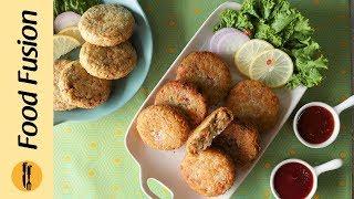 Crunchy Vegetable Cutlets  Recipe By Food Fusion Ramzan Special Recipe