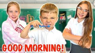SCHOOL MORNING ROUTINE  *picking Hollys secondary school