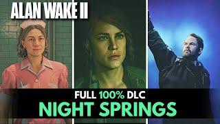 Alan Wake 2 Night Springs DLC - Full 100% PS5 Walkthrough All TrophiesAchievements No Commentary