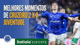 VEJA OS MELHORES MOMENTOS DA VITÓRIA DO CRUZEIRO SOBRE O JUVENTUDE NO MINEIRÃO