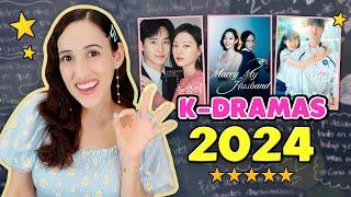 ⭐️ Top 10 MEJORES DRAMAS COREANOS PRIMERA MITAD 2024  @HelloTaniaChan