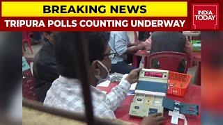 Counting Of Votes Underway In Tripura & Urban Civic Polls  Breaking News