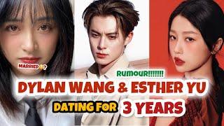 Dylan Wang’s Alleged Relationship with Esther Yu dyshen  dyyu  Dylan Wang  Shen Yue  Esther Yu