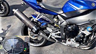 2003 Yamaha R1 project bike  part 3  first start and check engine light problem