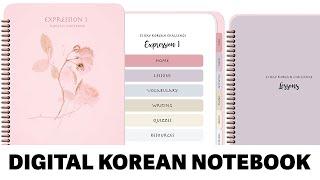 How to Create a Digital Korean Notebook Using Keynote