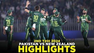 Full Highlights  Pakistan vs New Zealand  2nd T20I 2024  PCB  M2E2A