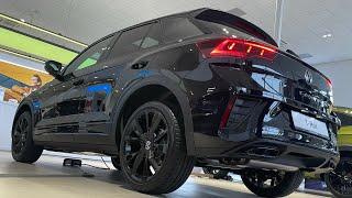 Volkswagen NEW T-roc R-line Black Style 2023 in 4K 19 inch Misano Black  Walk around & Detail inside