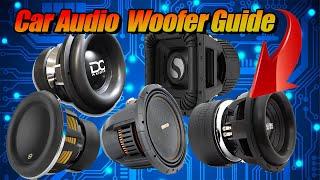 Car Audio Subwoofer Guide and Category Explanation