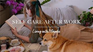  Self care after work  Calm evening at home  Living alone in Sweden vlog